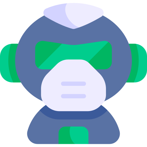 roboter Kawaii Flat icon