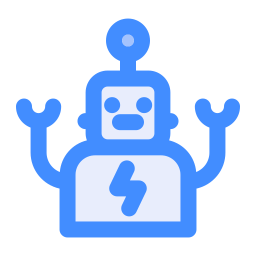 robot Generic Blue icona