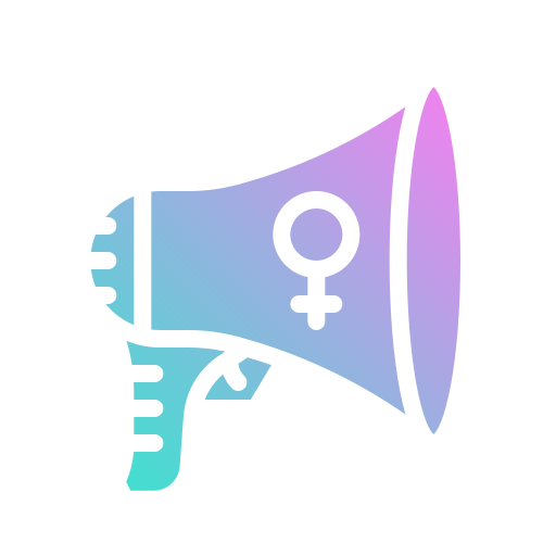 feminizm Generic Flat Gradient ikona
