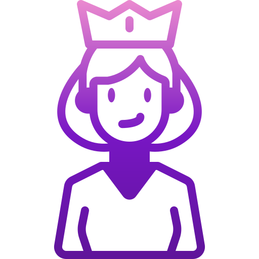 königin Generic Flat Gradient icon