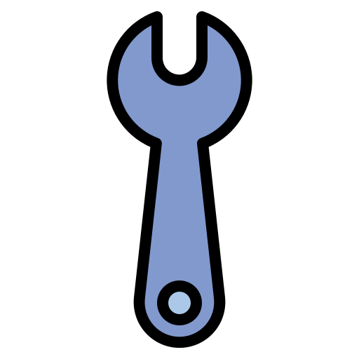 Wrench Generic Outline Color icon