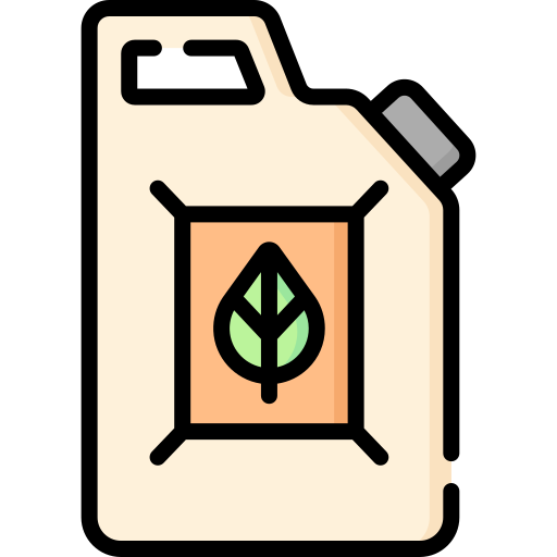 Öko-kraftstoff Special Lineal color icon