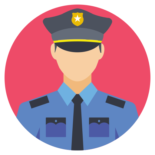Police officer Generic Circular icon