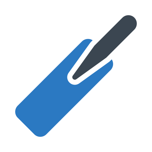 cricketschläger Generic Blue icon