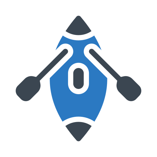 rafting Generic Blue Icône