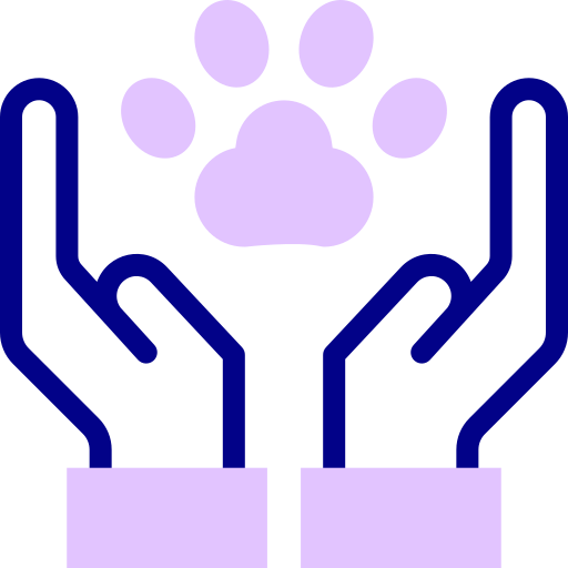 Уход за животными Detailed Mixed Lineal color иконка