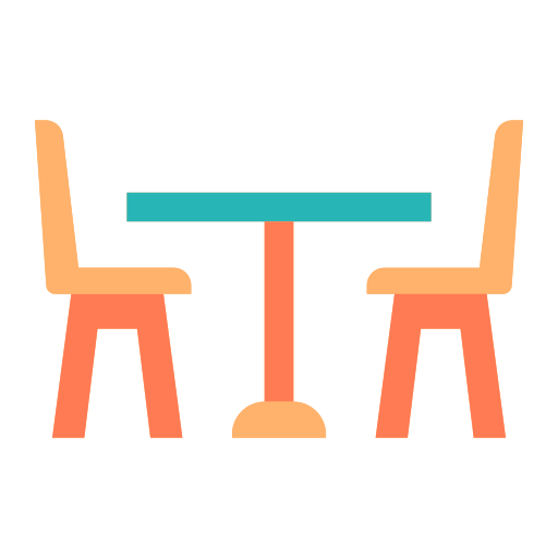 Dinning table Generic Flat icon