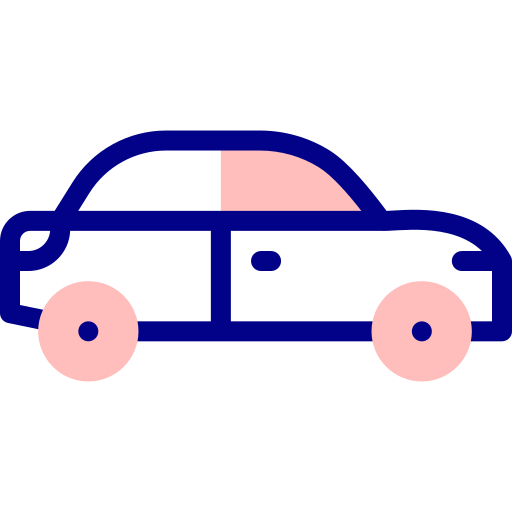 차 Detailed Mixed Lineal color icon