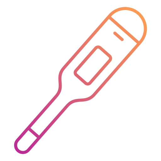 thermomètre Generic Gradient Icône