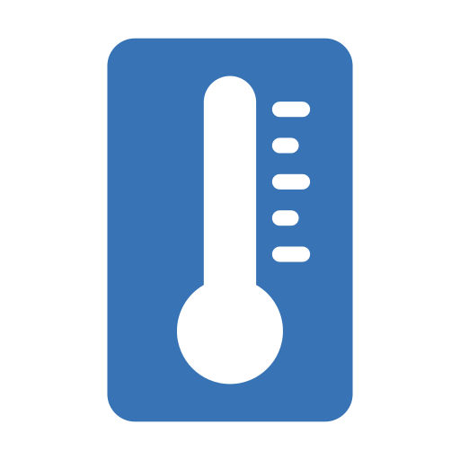 temperatura Generic Blue icono