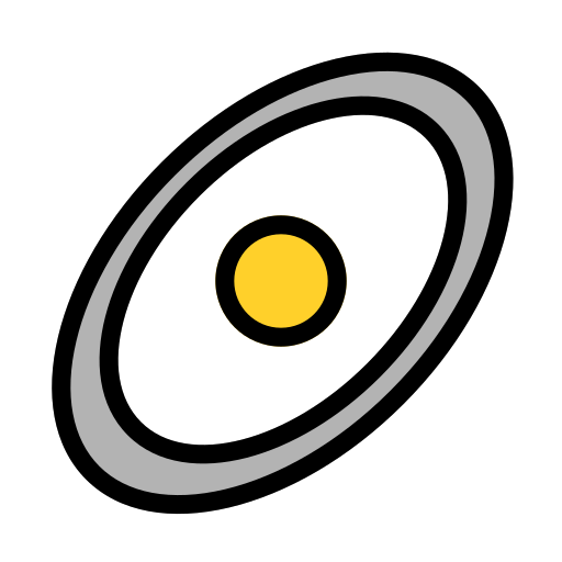 cinturón de asteróides Generic Outline Color icono
