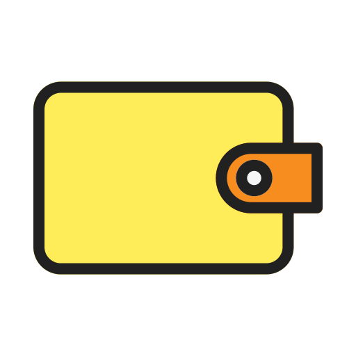 portfel Generic Outline Color ikona