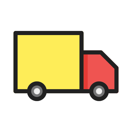 caminhão de transporte Generic Outline Color Ícone