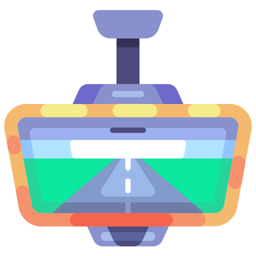 Rearview Generic Flat icon