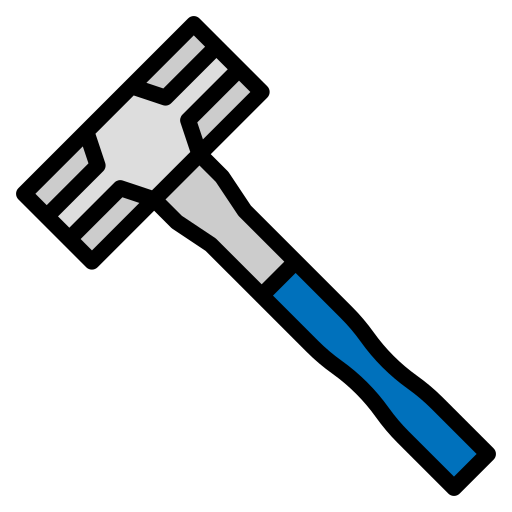 Sledgehammer Generic Outline Color icon