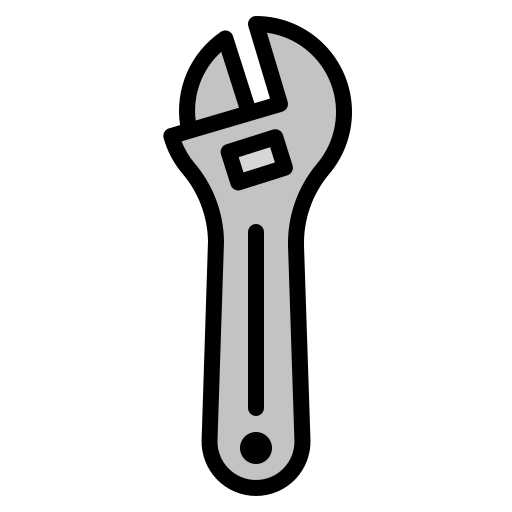 Spanner Generic Outline Color icon