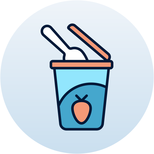 yogur Generic Circular icono