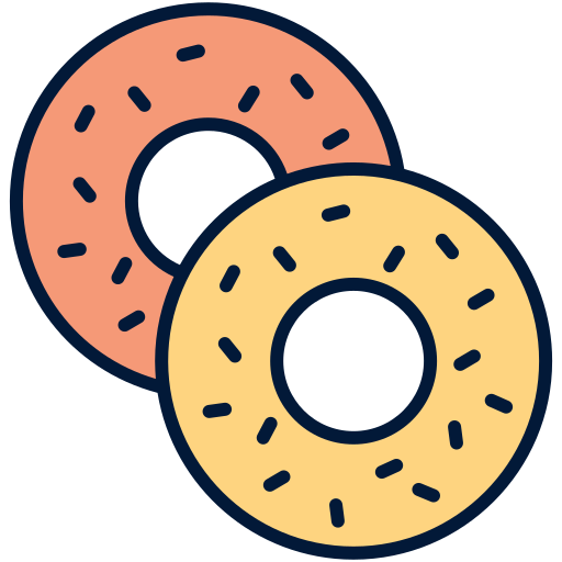 bagel Generic Outline Color icon