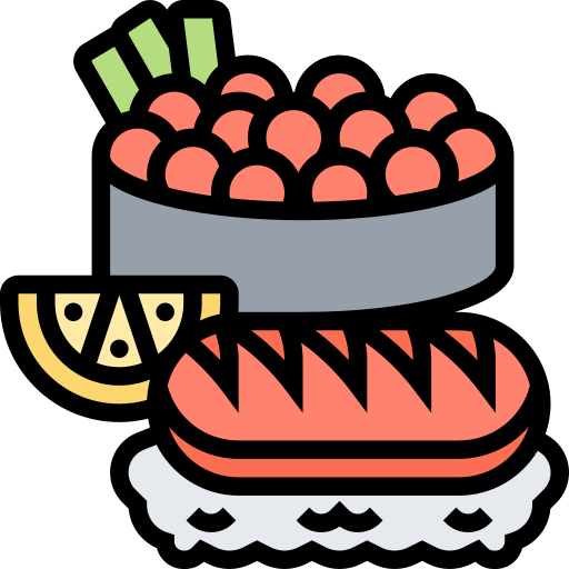 Sushi Meticulous Lineal Color icon