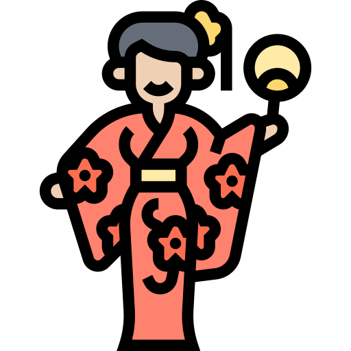 kimono Meticulous Lineal Color icona