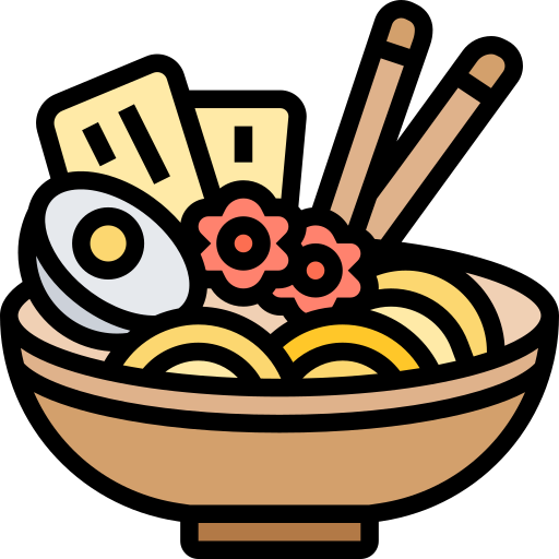 ramen Meticulous Lineal Color icon
