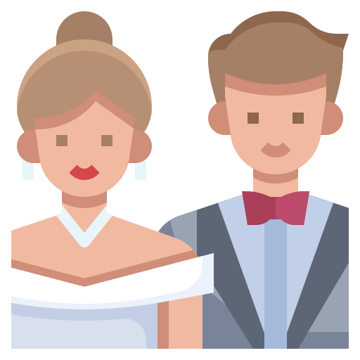 recién casados Generic Flat icono