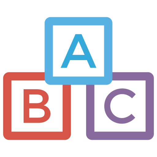 Abc block Generic Flat icon