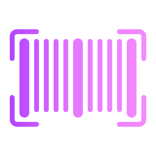 Barcode Generic Gradient icon