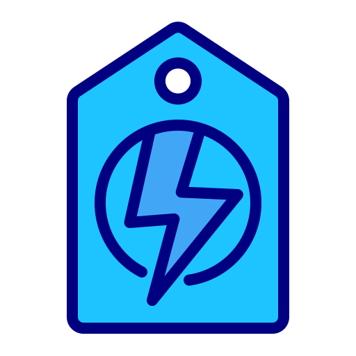 etichetta di vendita Generic Blue icona