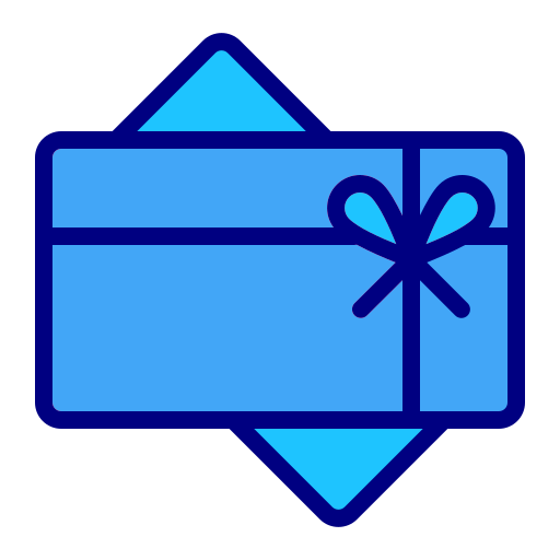 carta regalo Generic Blue icona