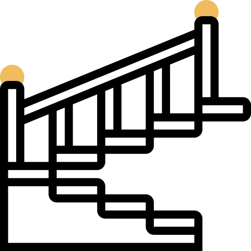 escalera Meticulous Yellow shadow icono