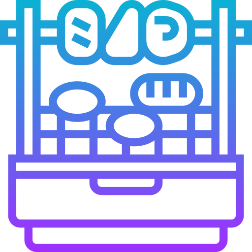 grill Meticulous Gradient icon