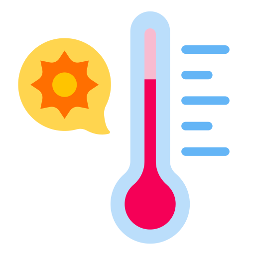 Температура горячая Generic Flat иконка