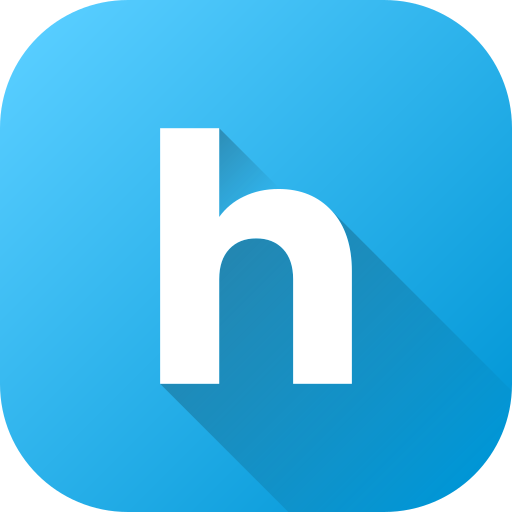 Letter h Generic Square icon