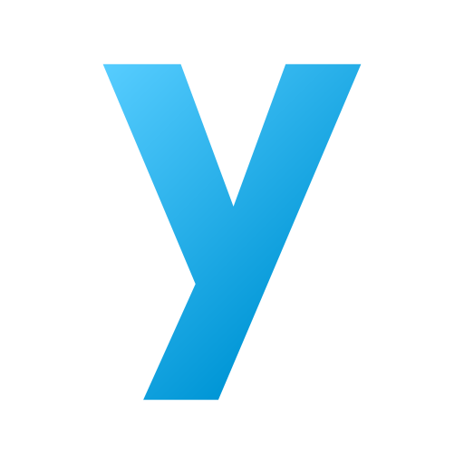 Letter y Generic Flat Gradient icon