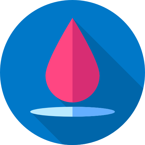 献血 Flat Circular Flat icon