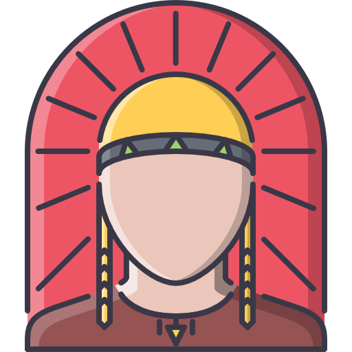Indian Coloring Color icon