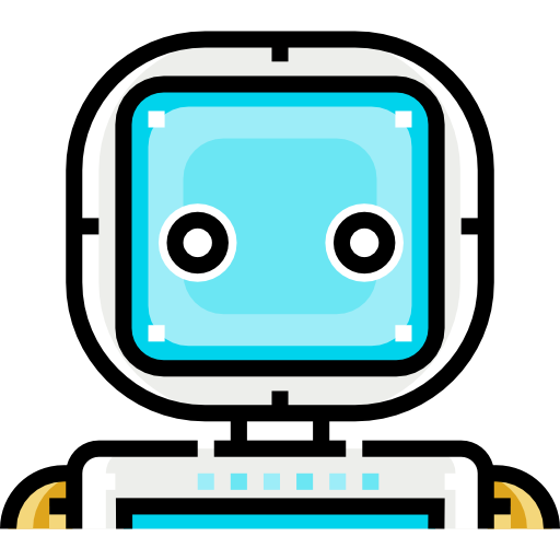 ロボット Detailed Straight Lineal color icon