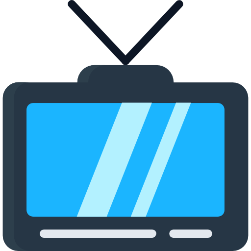 schermo televisivo Good Ware Flat icona
