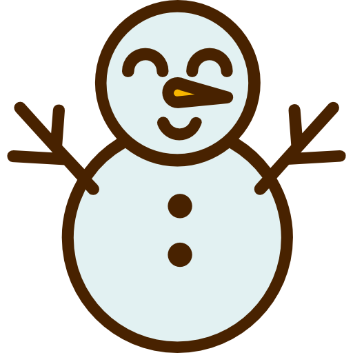 Snowman Good Ware Lineal Color icon