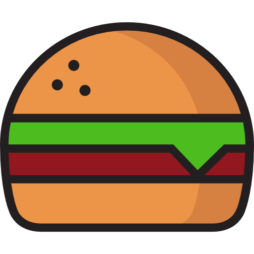 hamburger Good Ware Lineal Color icona