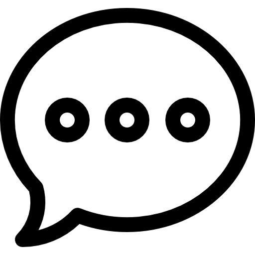 チャット Basic Rounded Lineal icon