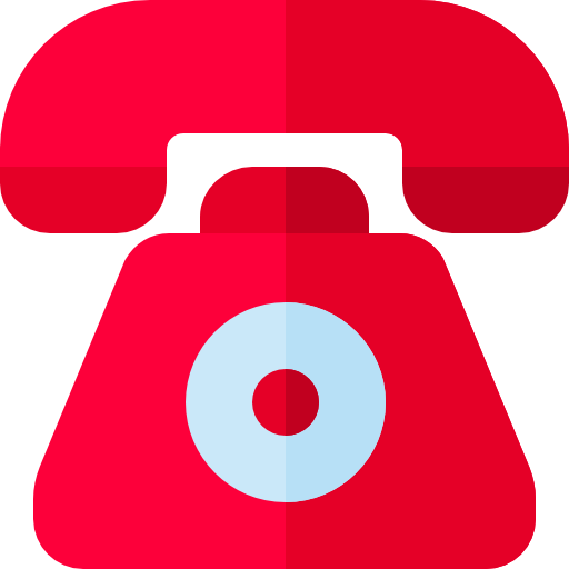 telefono Basic Rounded Flat icona