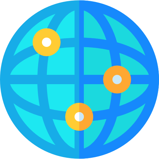 세계적인 Basic Rounded Flat icon