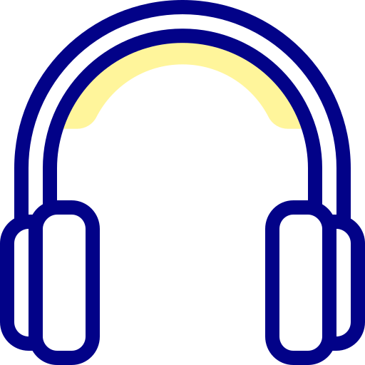 słuchawki Detailed Mixed Lineal color ikona