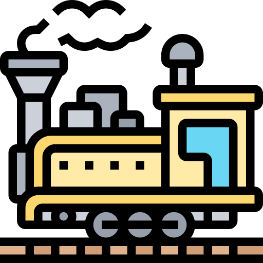 Locomotive Meticulous Lineal Color icon