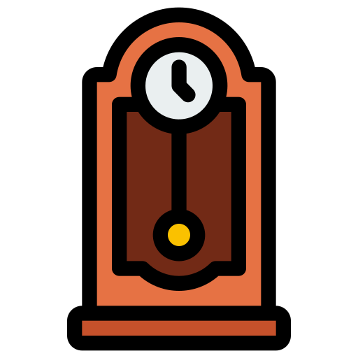 Grandfather clock Generic Outline Color icon