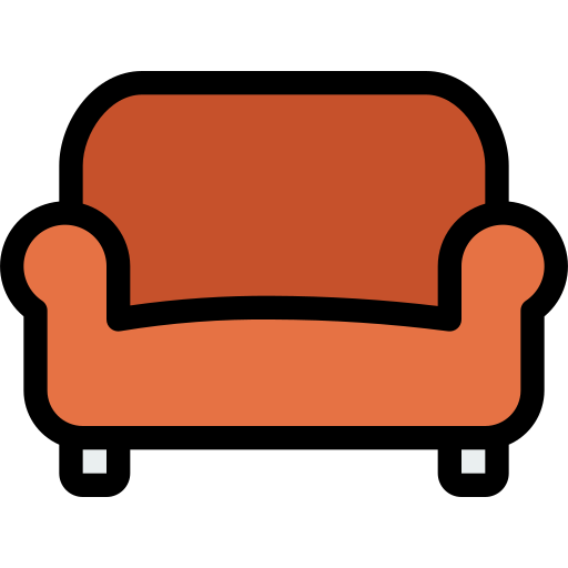 divano Generic Outline Color icona