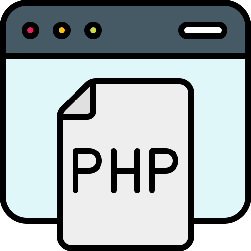 php Generic Outline Color icoon