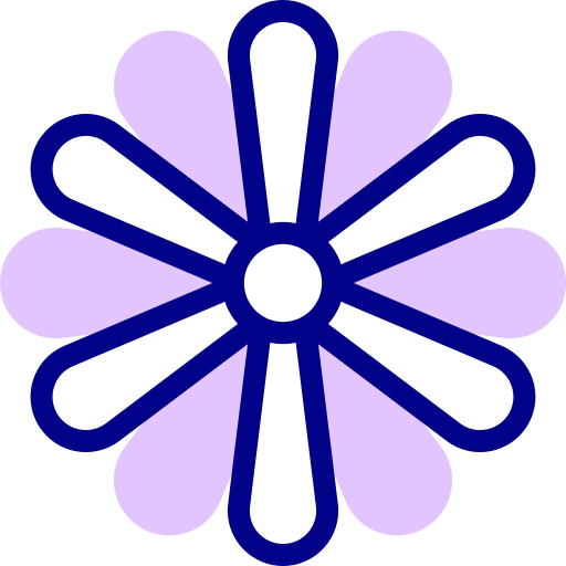 aster Detailed Mixed Lineal color icon